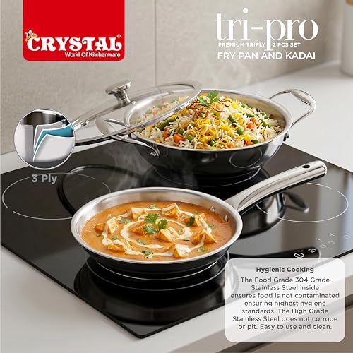 Crystal TriPro Triply Stainless Steel