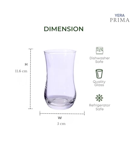 Yera Prima Zest Water/Juice/Cocktail Glasses