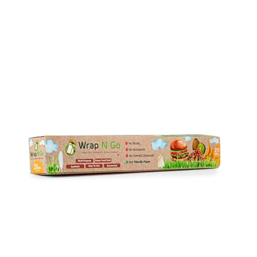 Wrap N Go Multipurpose Premium Food Wrapping Paper (20 M) (Pack of 1) - Image 5