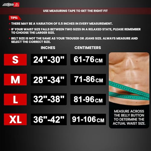 Aprodo Gym Belt for Men