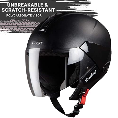 Steelbird SB-33 7Wings Gust Dashing ISI Certified Open Face Helmet - Image 6