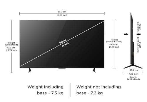 TCL 108 cm 4K Ultra