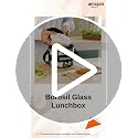 Borosil Nostalgia Borosilicate Glass Lunchbox