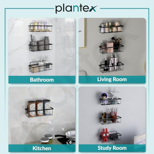 Plantex Shelf for Bathroom/GI Steel