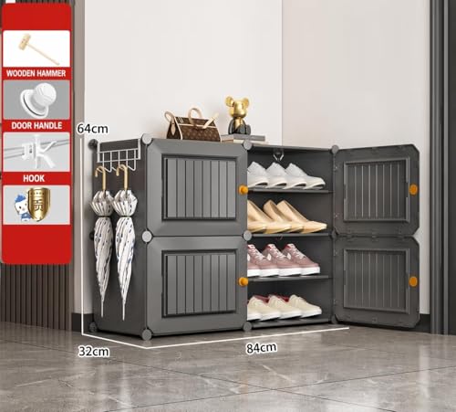 LERIMO 8 Tier Plastic Shoe