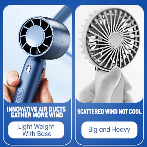 Wagzo-Portable Mini USb Fan Rechargeable
