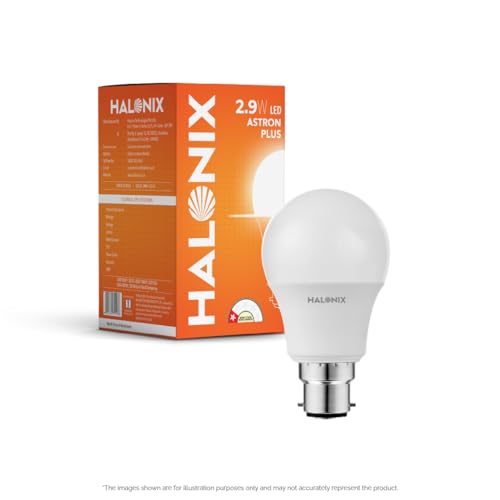 Halonix 2.9W B22 LED Cool White Bulb, Pack of 50 - Image 2