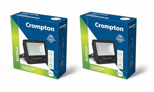 Crompton Aluminium Gleam 50W LED