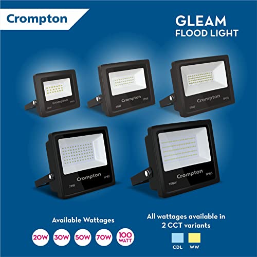 Crompton Aluminium Gleam 50W LED