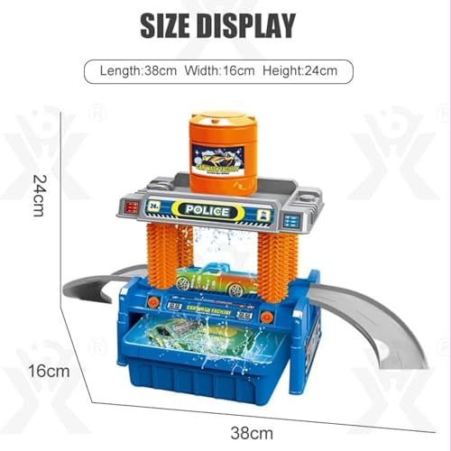 Color Changing Car Wash Playset