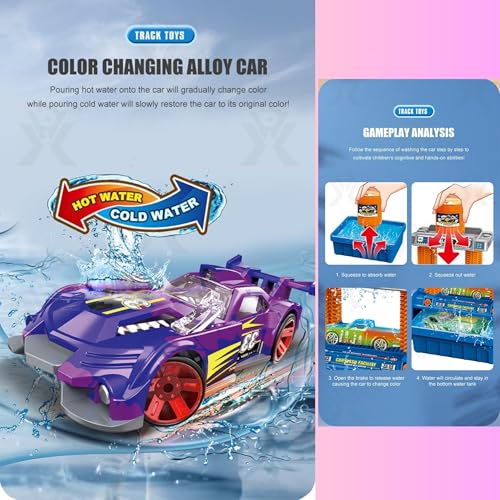 Color Changing Car Wash Playset