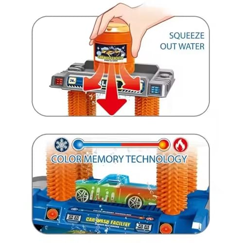 Color Changing Car Wash Playset