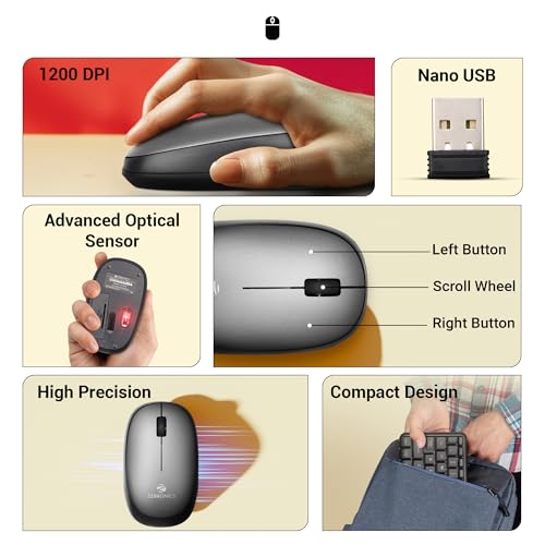 ZEBRONICS Companion 104 2.4GHz Wireless