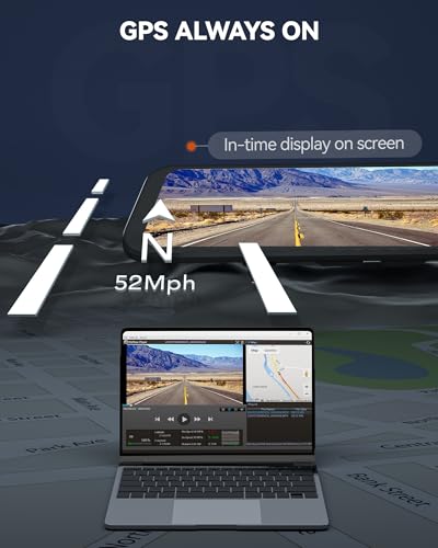 WOLFBOX G840H 12" Touchscreen Mirror