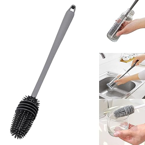 2 Piece Silicone Bottle Cleaning