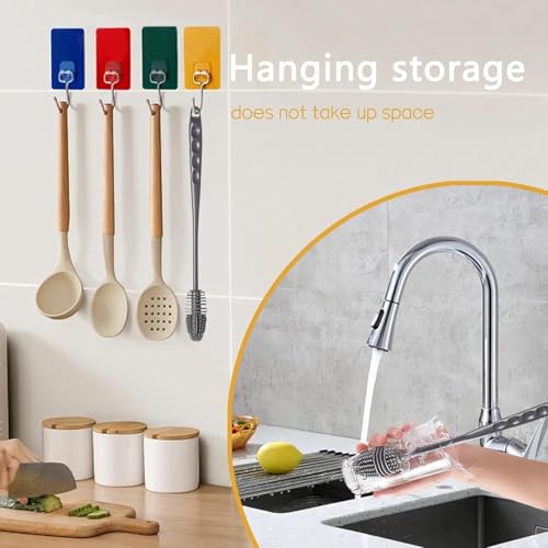 2 Piece Silicone Bottle Cleaning