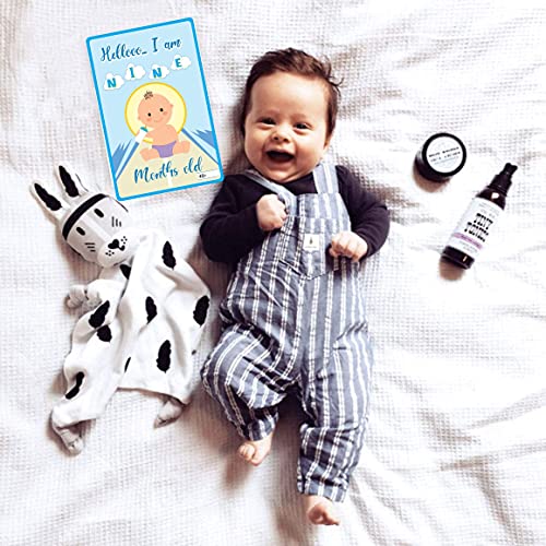 Bookworm Baby Milestone Cards
