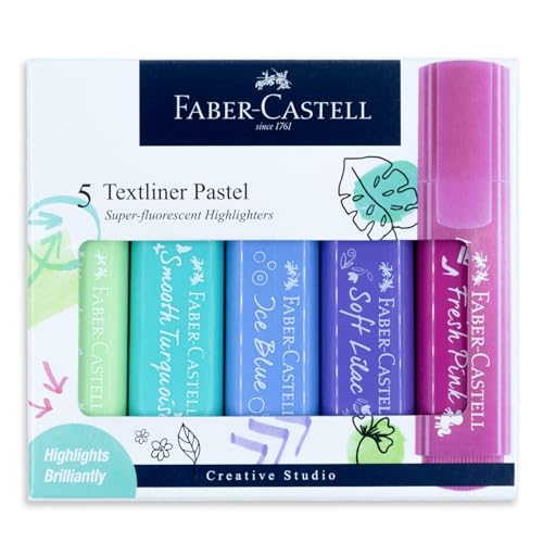 Faber-Castell Pastel Textliner Pen Set
