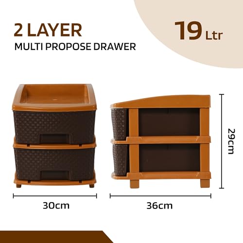 Kuber Industries 2-Layer & 19
