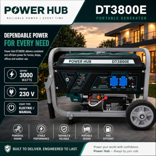 POWER HUB DT3800E-3000 WATTS