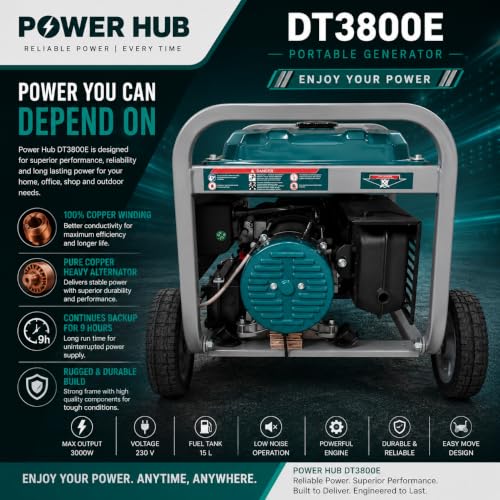 POWER HUB DT3800E-3000 WATTS
