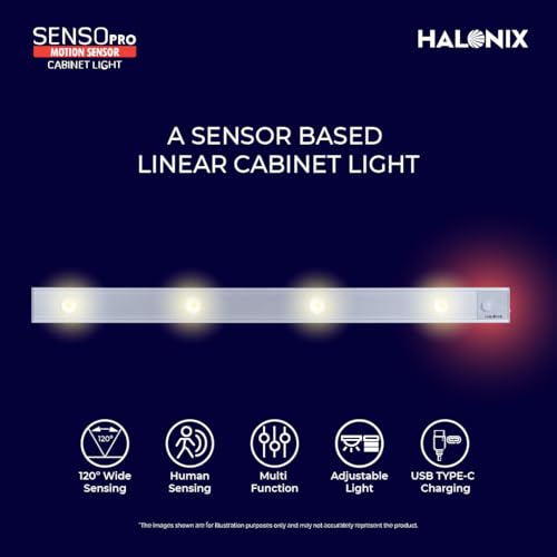 Halonix 4 Led Dimmable Rechargeable