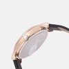 Daniel Klein Analog Black Dial Women's Leather Watch-Dk11676-5 - Image 4
