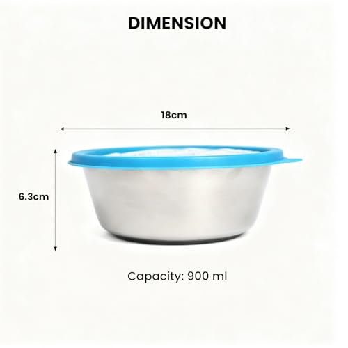 PEARLPET Sylo Stainless Steel Bowl