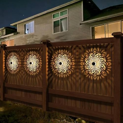 HIFEER Decorative Solar Wall Light