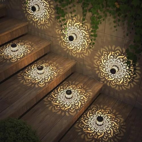 HIFEER Decorative Solar Wall Light