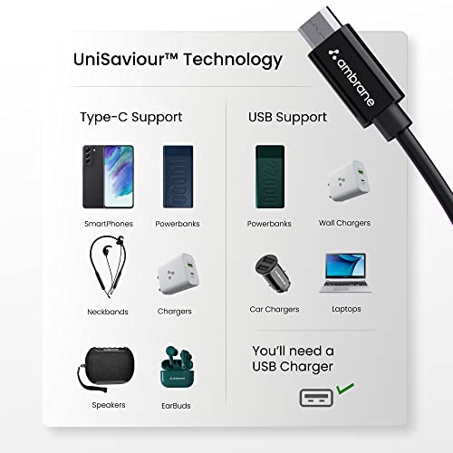 Ambrane 2.4A Fast Charging Cable