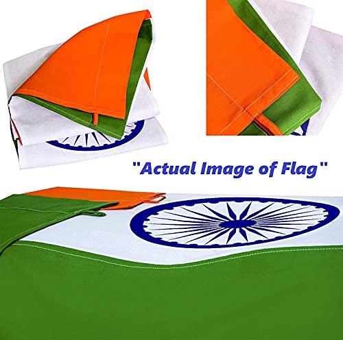Premium Fabric Indian Flag (National Flag of India Size 20x30 inch) - Image 3