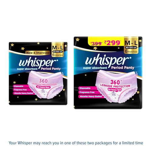 Whisper Super Absorbent Period Panty
