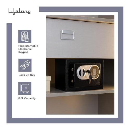 Lifelong 8.6L Small Digital Safe