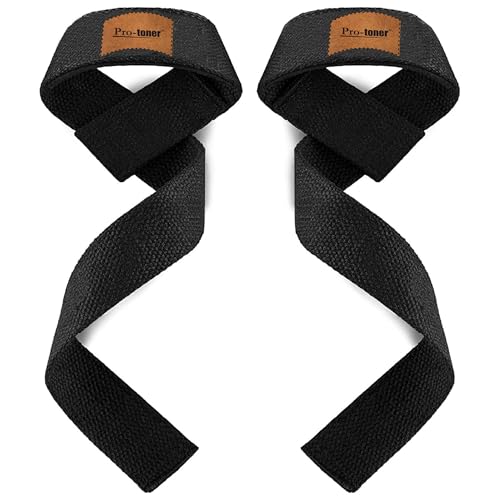 Weight Lifting Straps, Wrist Support for Gym, 2-Piece