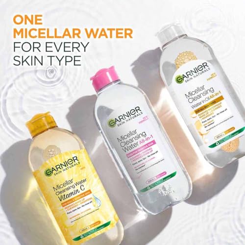 Garnier Vitamin C Micellar Cleansing Water- For Bright Skin, 400ml - Image 6