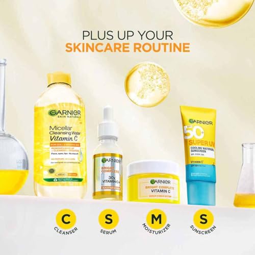 Garnier Vitamin C Micellar Cleansing Water- For Bright Skin, 400ml - Image 7