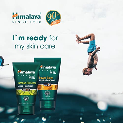 Himalaya MEN Intense Oil Clear Lemon Face Wash, 100ml - Image 6