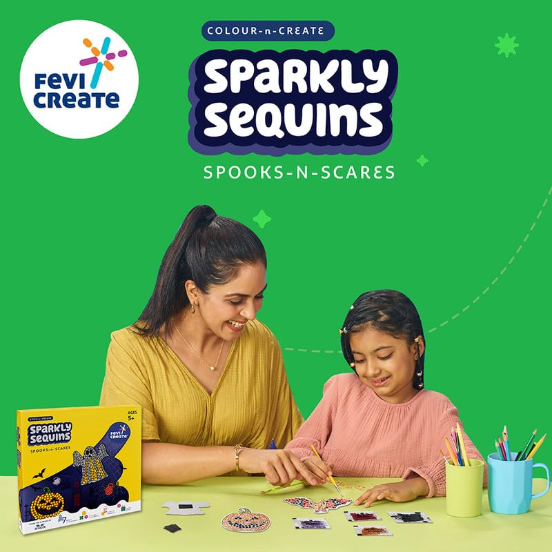 Fevicreate Stick-n-Create Sparkly Sequins Spooks-n-Scares