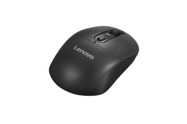 Lenovo USB-A Wireless Mouse, Reliable