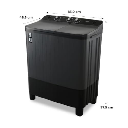 Midea 7kg Semi Automatic Top