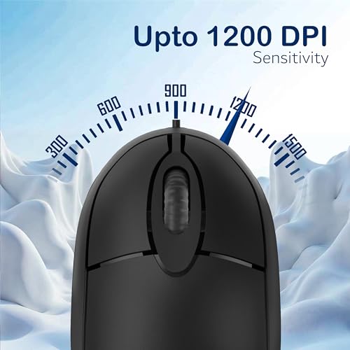 GEONIX Essential Wired Optical Mouse