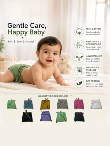 Rigo Baby Cotton Cloth Diapers