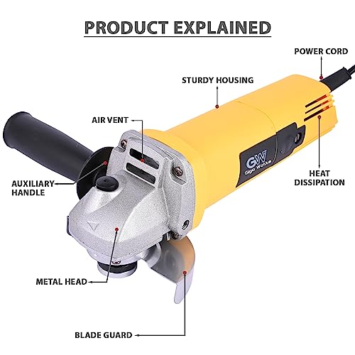 GIGAWATTS TR-802850 THOR Angle Grinder