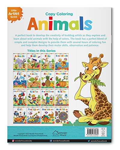 Little Artist Series Animals: Copy Colour Books - Image 3