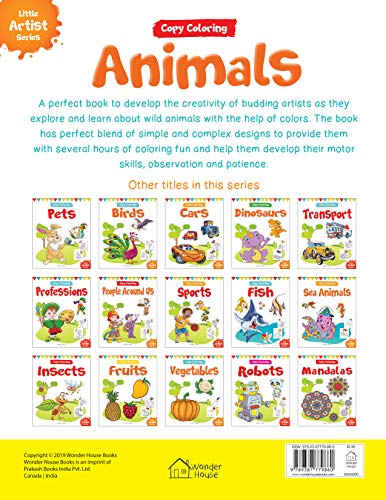 Little Artist Series Animals: Copy Colour Books - Image 7