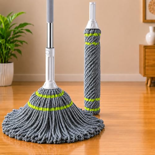 Microfiber Twist Mop with Long