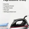 HAVELLS GHGDICNK100 1000 W Dry Iron (Black) - Image 3