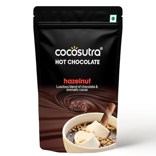 COCOSUTRA Hazelnut Hot Chocolate Mix, 100g