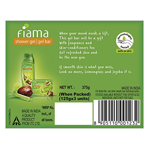 Fiama Gel Bar Lemongrass &